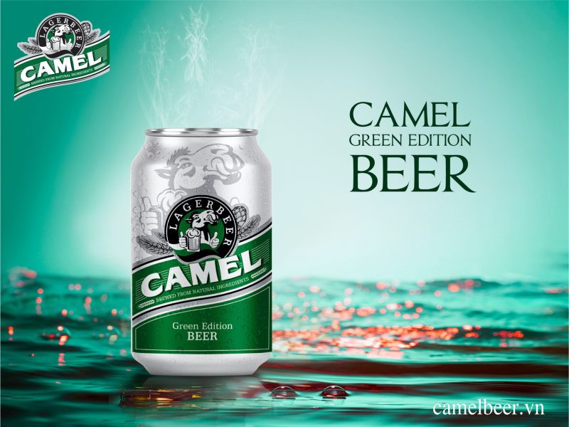 Camel beer xuất hiện trên các mặt báo uy tín