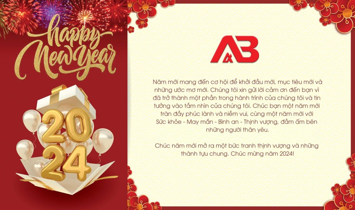 A&B Vietnam gởi lời chúc mừng năm mới 2024